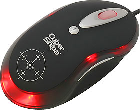 Intelliscope mouse lit up red