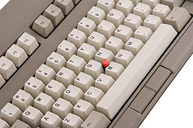Industrial keyboard detail