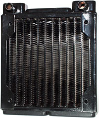 Black Ice radiator detail