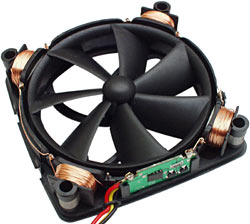 TMD fan without metal surround