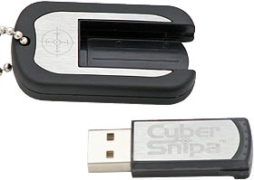 Cyber Snipa Dog Tag flash drive
