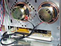 Front panel electronics