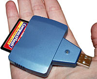 KECF-USB in hand