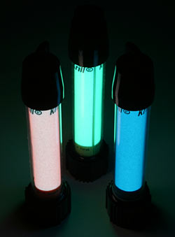 Krill lamps glowing