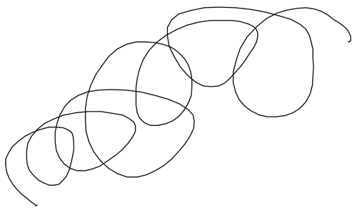 Spiral scribble