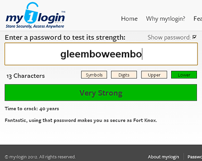 Good password