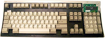 Main keyboard assembly