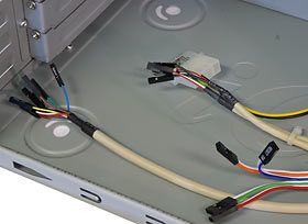 Front panel connectors