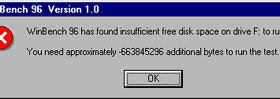 Implausible error message