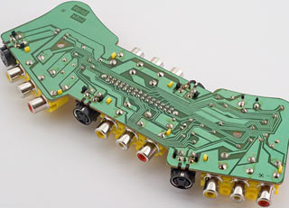 Input selector circuit board.