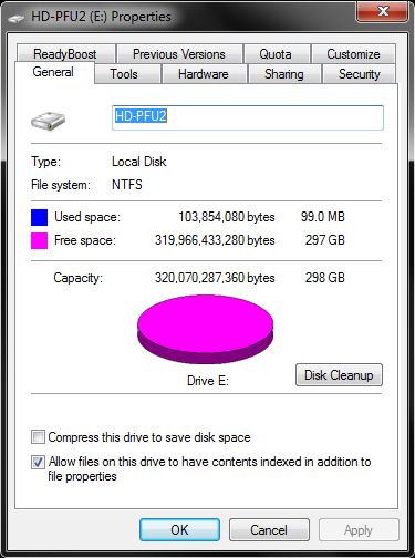 Drive-capacity number confusion