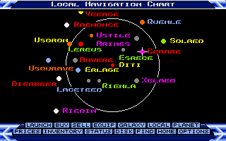 Amiga Elite screenshot