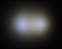 2 LED Trek output, 1/20 second exposure
