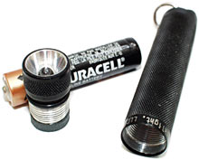 Arc Flashlight parts