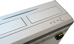 PC-9300 front panel detail
