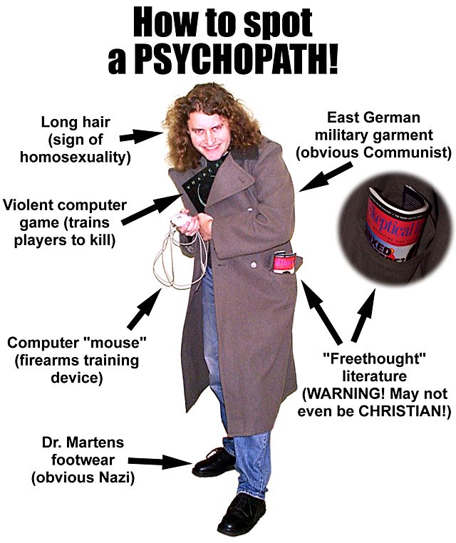 How to spot a psychopath!