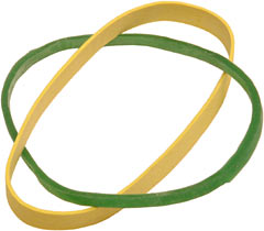 Rubber band comparison