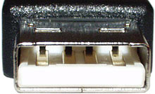 USB plug close-up