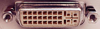 DVI connector