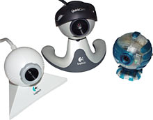 Webcam trio